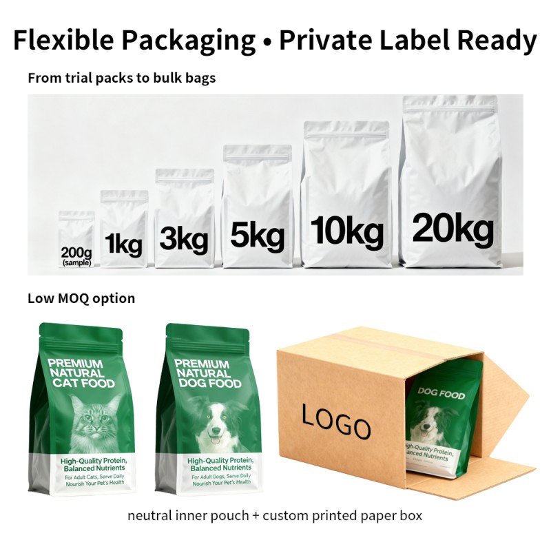 Kitten Growth Dry Food Manufacturer - DRH Wholesale DHA Small Kibble Balanced Vitamins