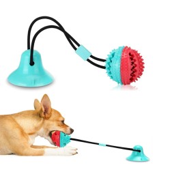 Dog Dental Chew Toy Set Manufacturer - Interactive Rope Hollow Rubber Treat Feeder