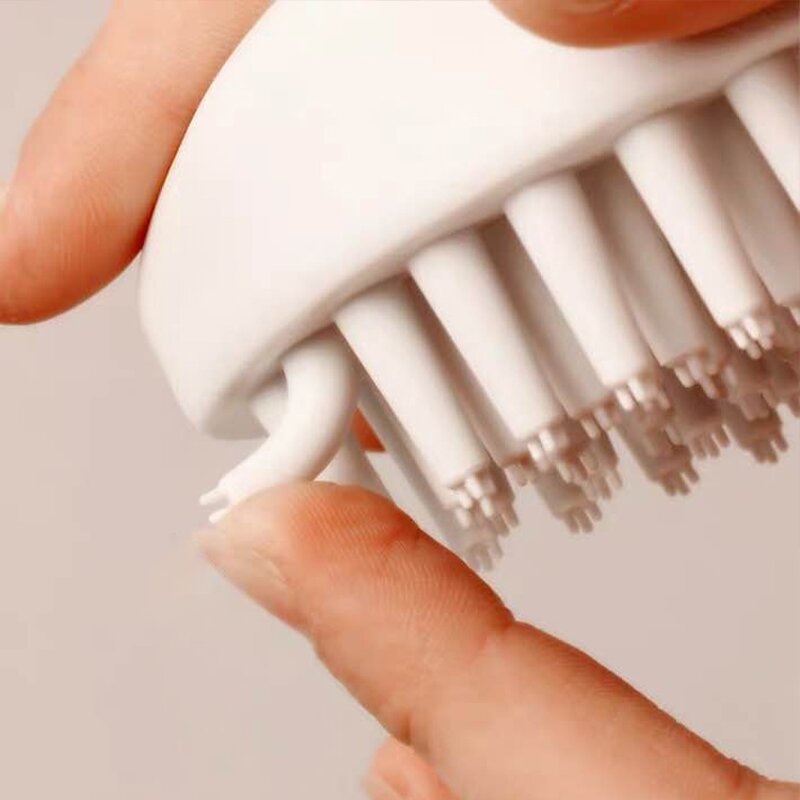 Pets Fur Hair Removal Comb Manufacturer - Soft Rubber Massage Brush Grooming