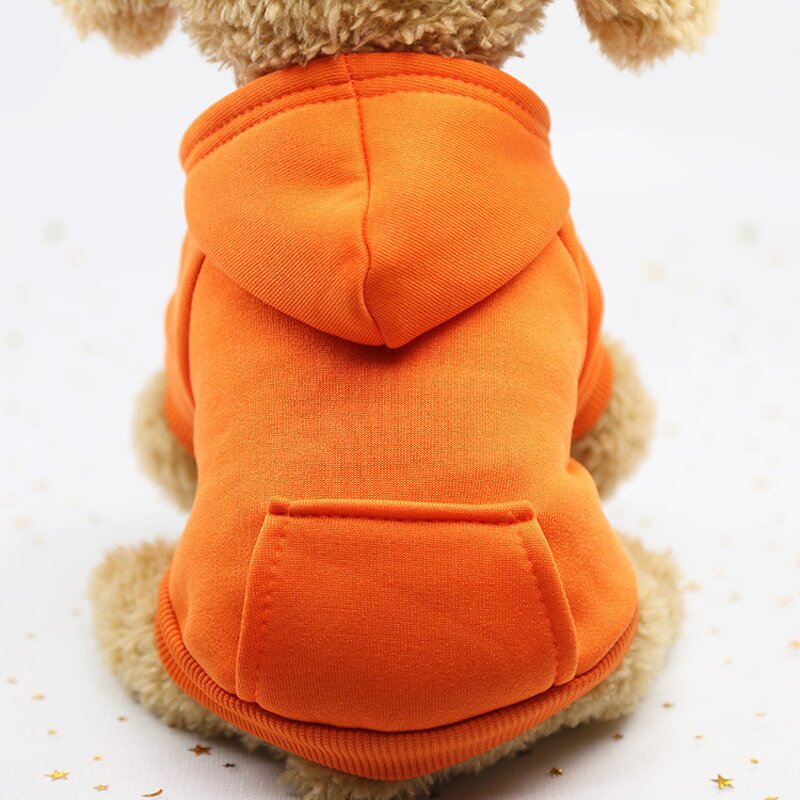 Dog Cat Hoodie Manufacturer - Multi-Color Luxury Warm Coat Cotton with Pocket