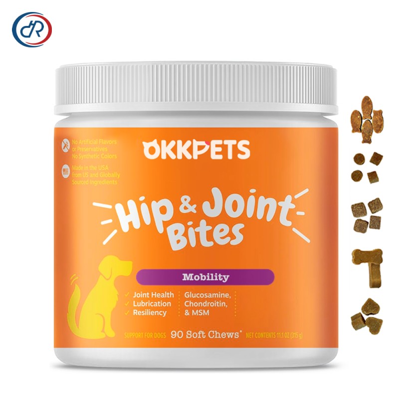 Dog Hip & Joint Supplement Manufacturer - OKKPETS Soft Chews Private Label
