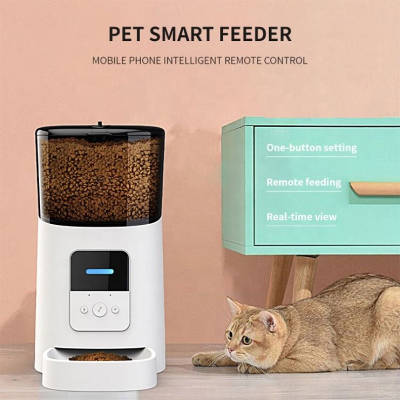 Large Pet Food Feeder Manufacturer - Stocked Modern DRH Smart Wifi Automatic