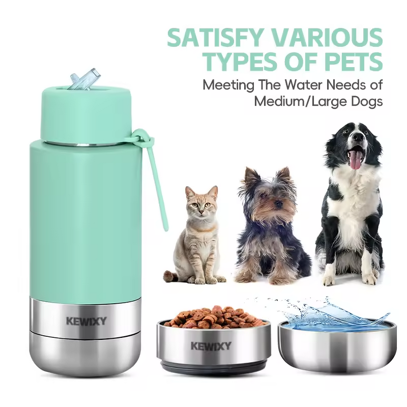 Portable Dog Water Bottle Manufacturer - 32OZ Stainless Steel Outdoor Travel
