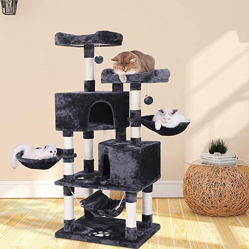 Cat Tree Condo Manufacturer - Multi-Level with Scratching Posts Perches