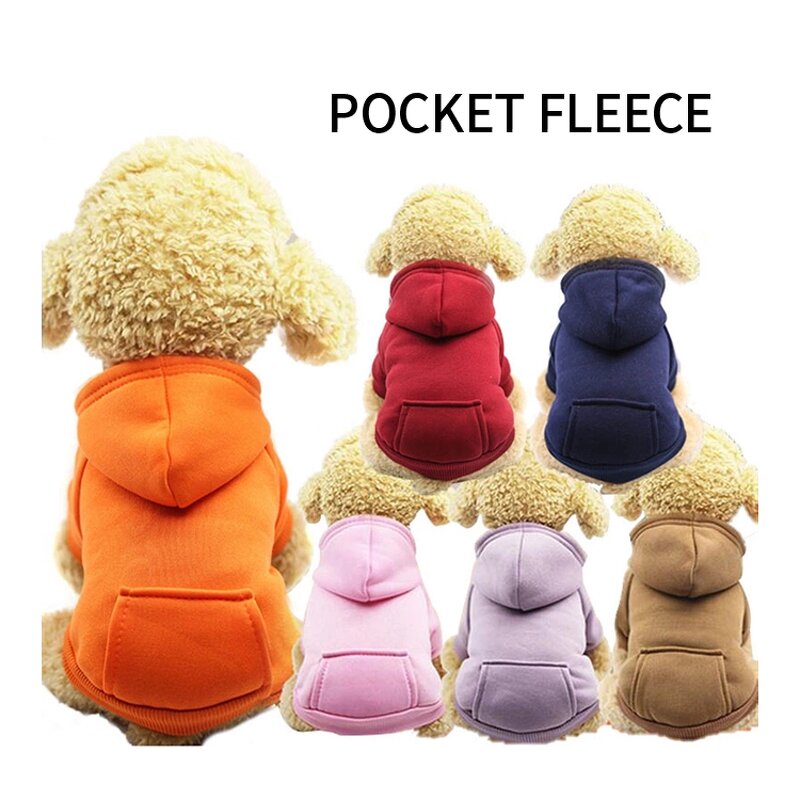 Dog Cat Hoodie Manufacturer - Warm Autumn Winter Coat Cotton with Pocket