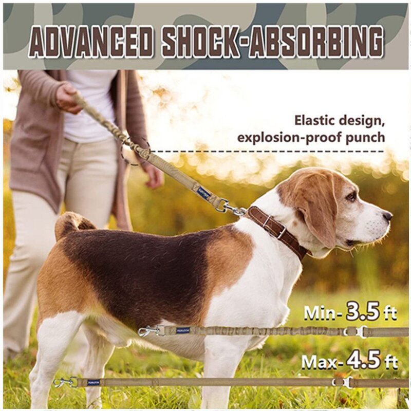 Tactical Dog Lash Manufacturer - Hot Sale for Large Dogs Outdoor Training