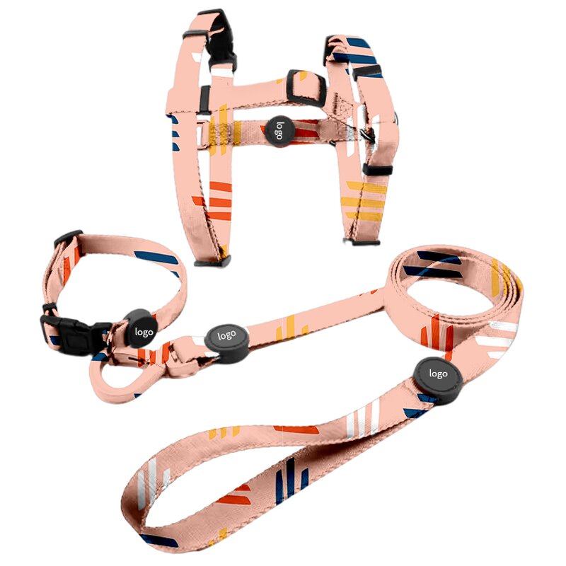 Custom Dog Harness Set Manufacturer - Polyester Neoprene Personalized High Quality