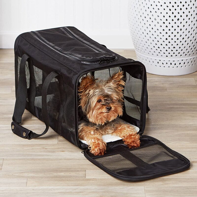 Pet Travel Duffel Bag Manufacturer - Airline Approved Large Capacity Mesh