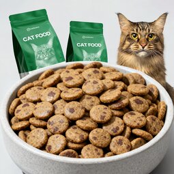 Kitten Growth Dry Food Manufacturer - DRH Wholesale DHA Small Kibble Balanced Vitamins