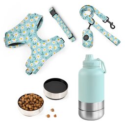 Dog Harness and Water Bottle Set Manufacturer - In Stock Free Sample for Outdoor