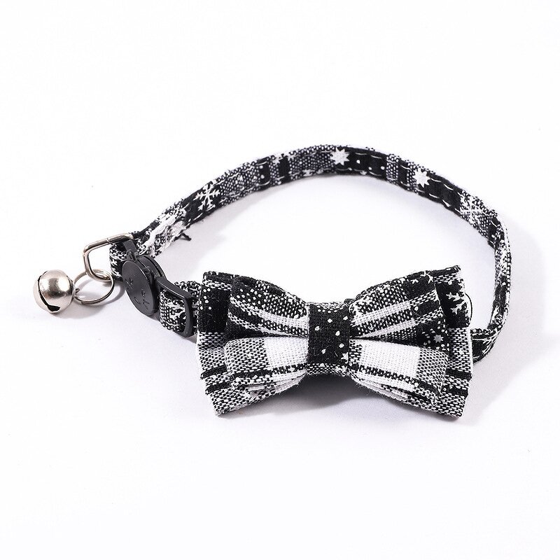 Christmas Pet Collar Manufacturer - Lowest Price Custom Bow with Bowknot Bells