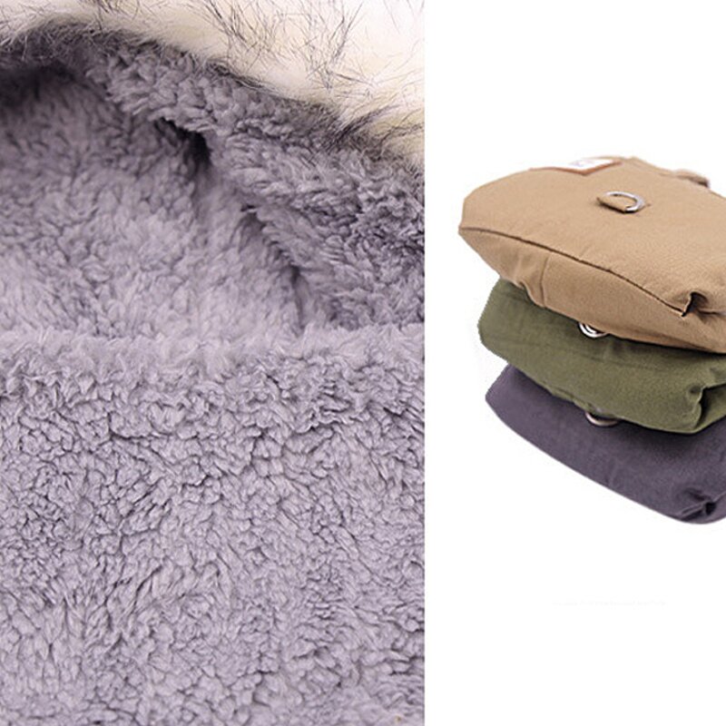 Dog Clothes Jacket Manufacturer - Wholesale Waterproof Fur Hoodie Thicken Pocket