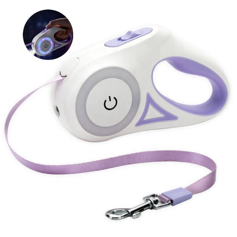 Smart Retractable Dog Leash Manufacturer - Luxury Automatic with Flashlight