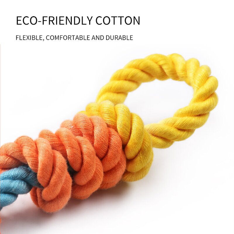 Braided Cotton Dog Leash Manufacturer - Wholesale Hot Sale Weave Braided Rainbow