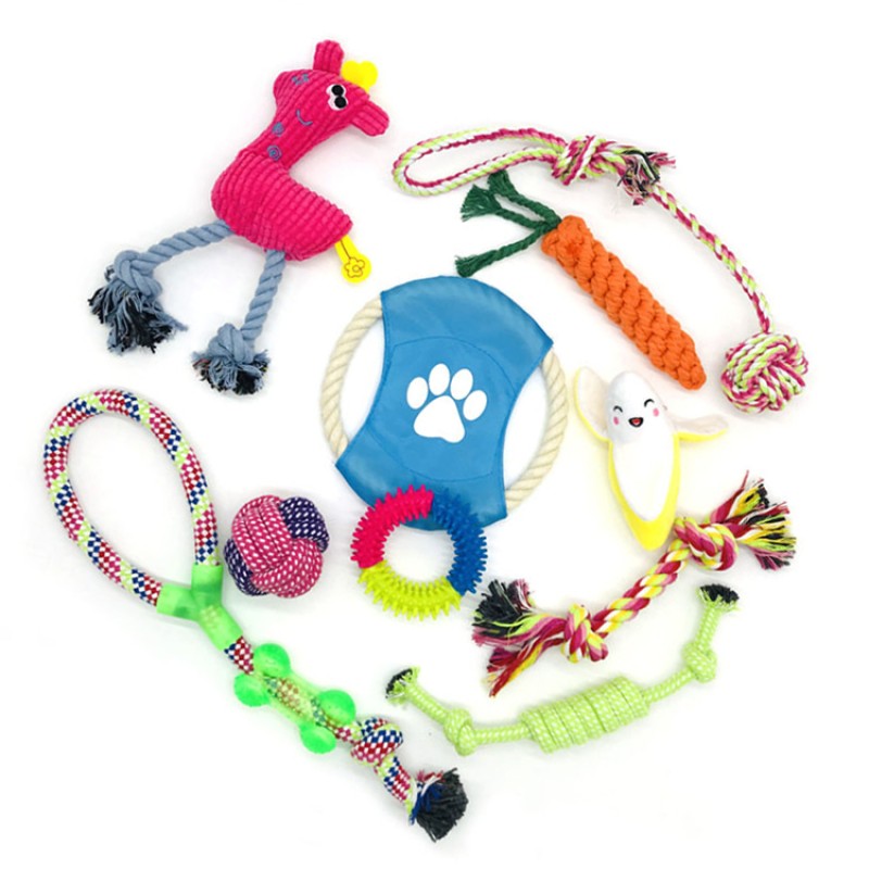 Dental Rope Dog Chew Set Manufacturer - Manufacture Wholesale Combination Packs