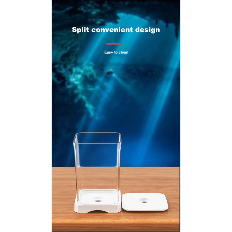 Glass Fish Tank Manufacturer - OKKPETS New Arrival Ultra White Filter Change-free