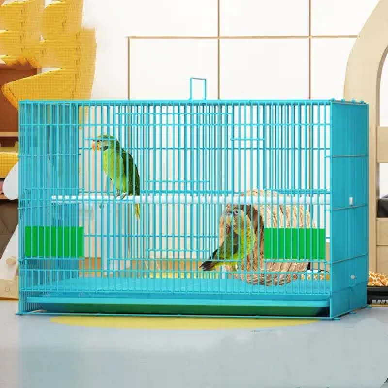 Bird Travel Transport Cage Manufacturer - OKKPETS Portable with Feeder Breathable