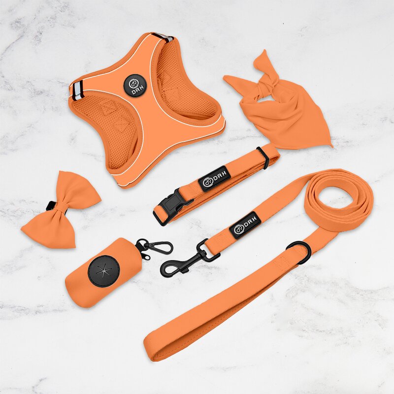 Step-in Dog Harness Manufacturer - Air Mesh Plaids Tweed Adjustable Training Vest