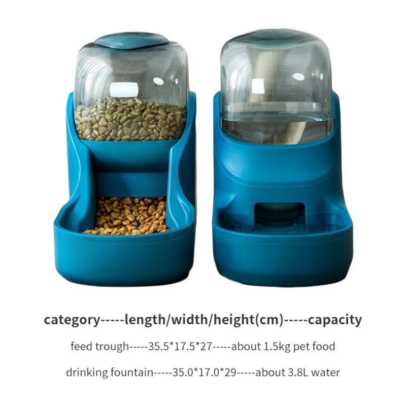 Pet Automatic Food Drinking Feeder Manufacturer - Large Capacity Eco-friendly Fountain