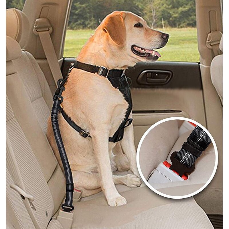 Dog Cat Safety Strap Manufacturer - Hot Multifunction Reflective Seat Belt