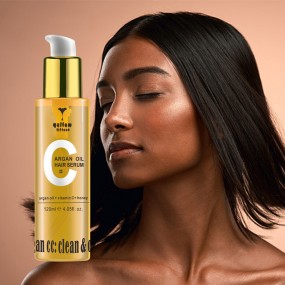 Smoothing Hair Serum Factory - Private Label Softening Shine Argan Infused