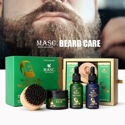Beard Care Set Manufacturer - Custom Private Label Beard Oil Balm Kit