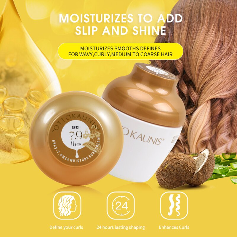 Curly Hair Cream Manufacturer - Organic Defining Anti-Frizz Styling