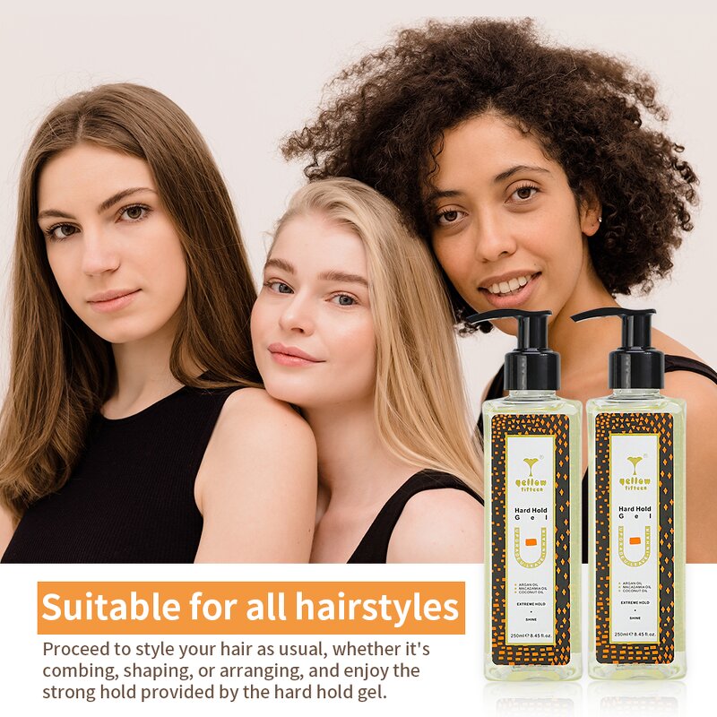 Hair Styling Gel Supplier - Private Label Alcohol-Free Great for Curly