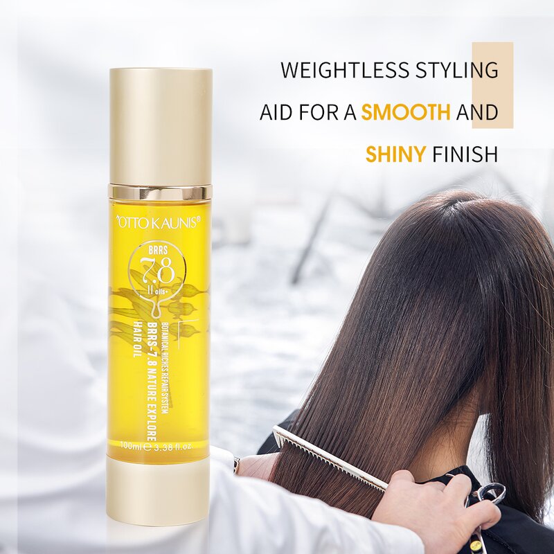 Hair Repair Serum Factory - Organic Argan Oil 2-in-1 Amino Acid