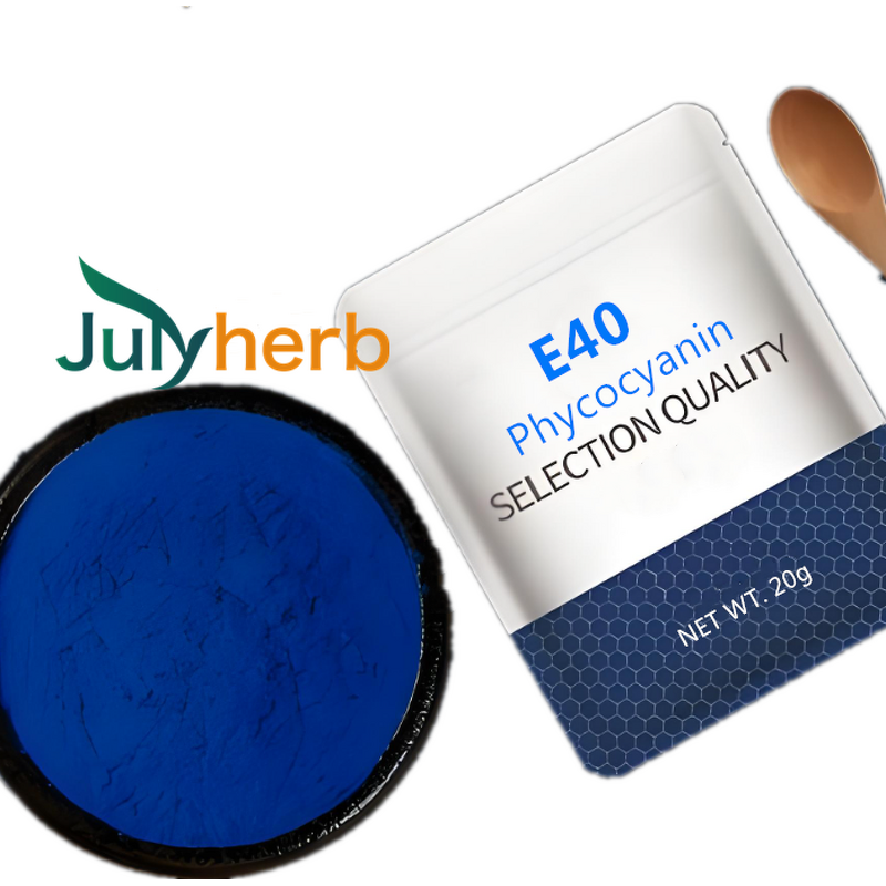 Blue Spirulina Phycocyanin Powder Manufacturer - Wholesale Price Organic Extract E6 E18