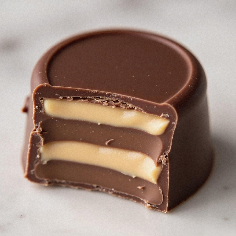 Dark Chocolate Manufacturer - Solid Unsweetened Candy Filled Cube Pattern