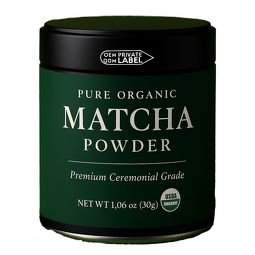 Matcha Powder Factory - OEM Private Label Organic Green Powder 30g Tin