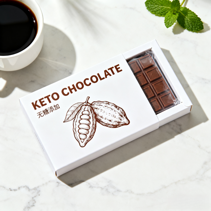 Dark Chocolate Manufacturer - Premium 100% Cocoa Butter No Sucrose 140g