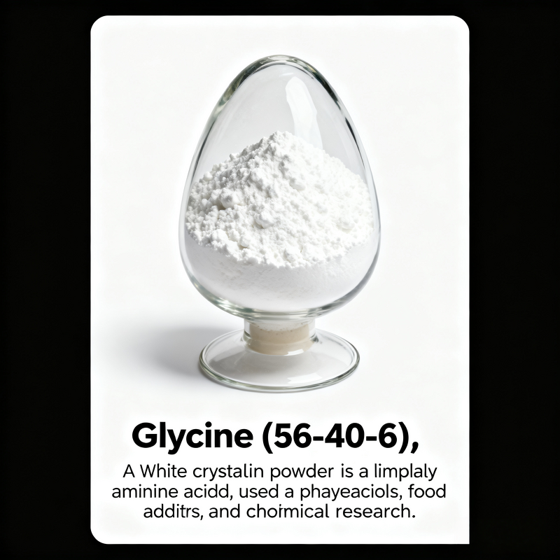 Glycine Factory - CAS 56-40-6 99% Purity Organic Intermediate