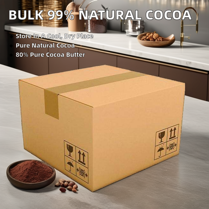 Raw Cocoa Butter Supplier - Wholesale 99% Natural Bulk Box Bag Packaging