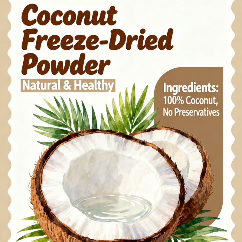 Brown Sugar Powder Supplier - Coconut Blossom Sugar Preservative-Free Creamy