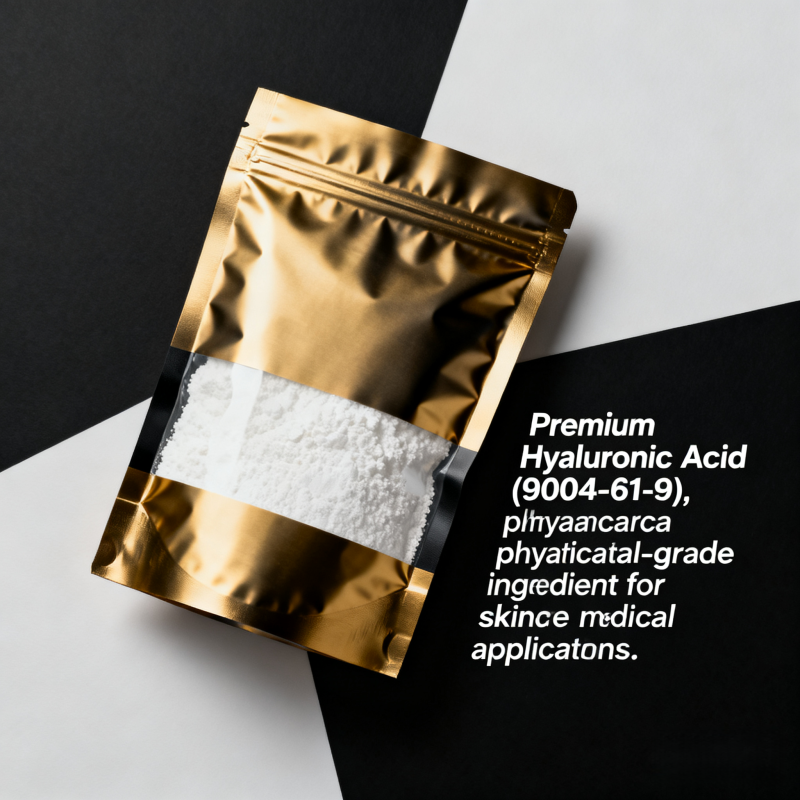 Hyaluronic Acid Powder Manufacturer - Cosmetic/Food Grade 99% Daily Chemical