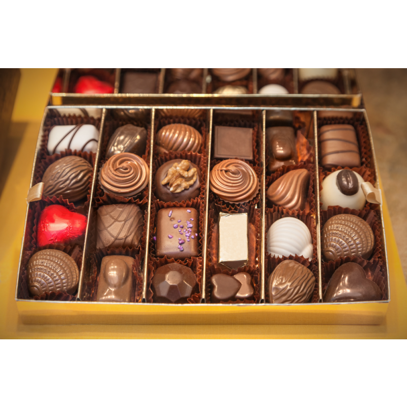 Solid Chocolate Manufacturer - Unsweetened Milk Flavored Cartoon Pattern