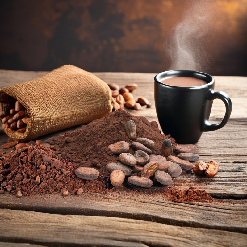 Cocoa Powder Factory - Premium Alkalized for Beverages Bag Packaging