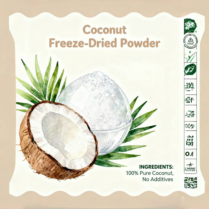 Brown Sugar Powder Supplier - Coconut Blossom Sugar Preservative-Free Creamy