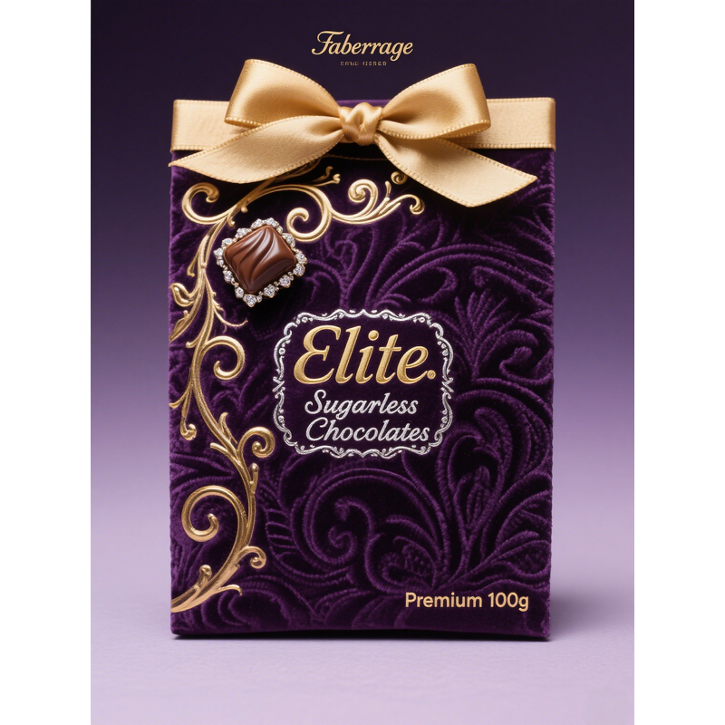 Milk Chocolate Bar Factory - Sugarless Style with Fruit Nut Halal Certified