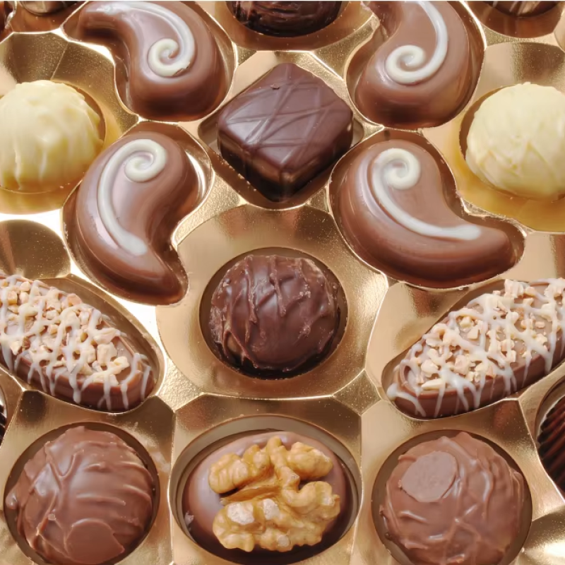 Solid Chocolate Manufacturer - Unsweetened Milk Flavored Cartoon Pattern