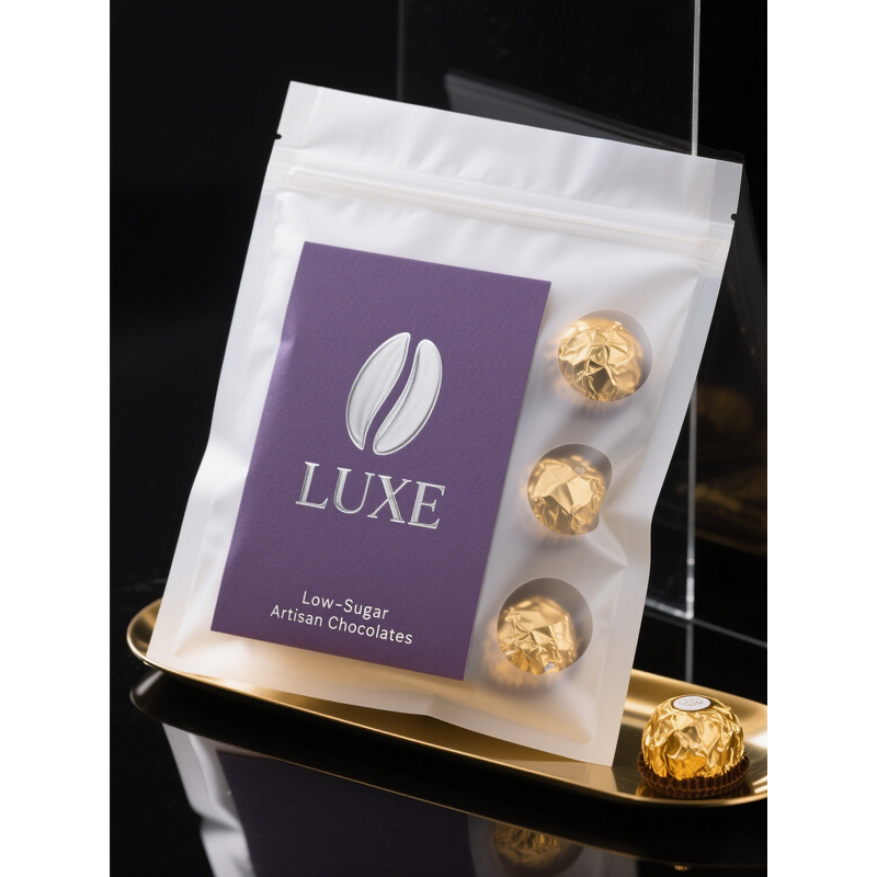 Milk Chocolate Bar Factory - Sugarless Style with Fruit Nut Halal Certified