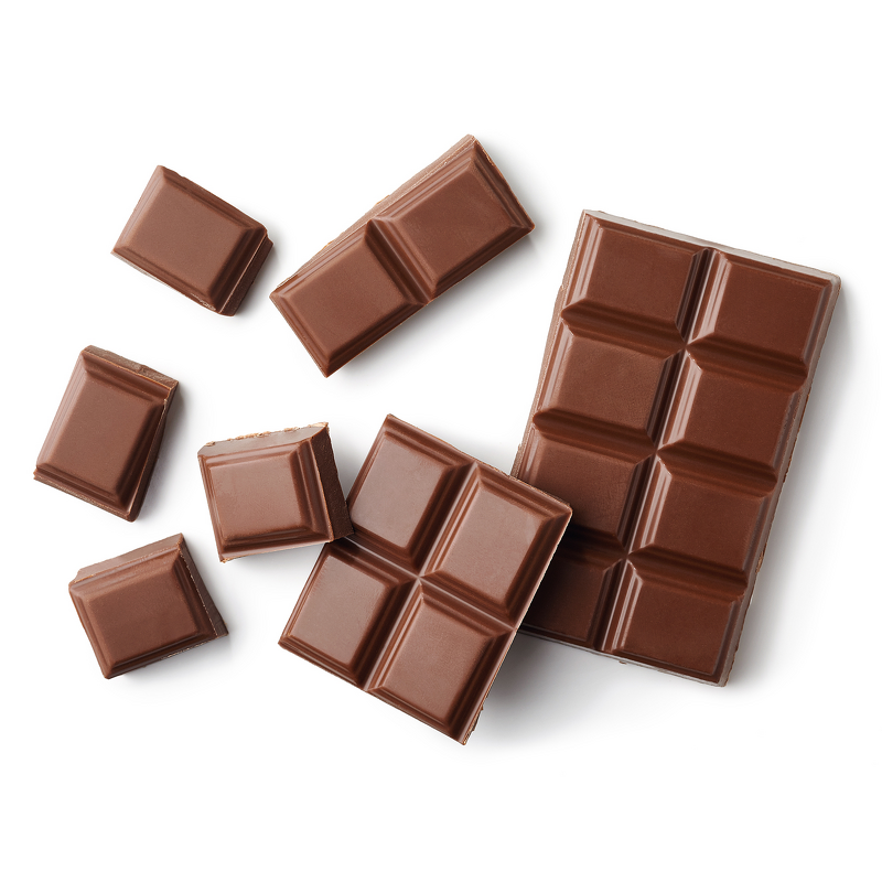 Milk Chocolate Bar Manufacturer - Orange Flavored Unsweetened Solid Form