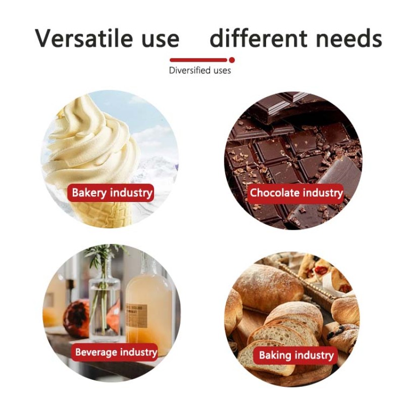 Sweetener Powder Without Saccharin Sodium, Aspartame and Acesulfame Suitable for Ice Cream and Jelly