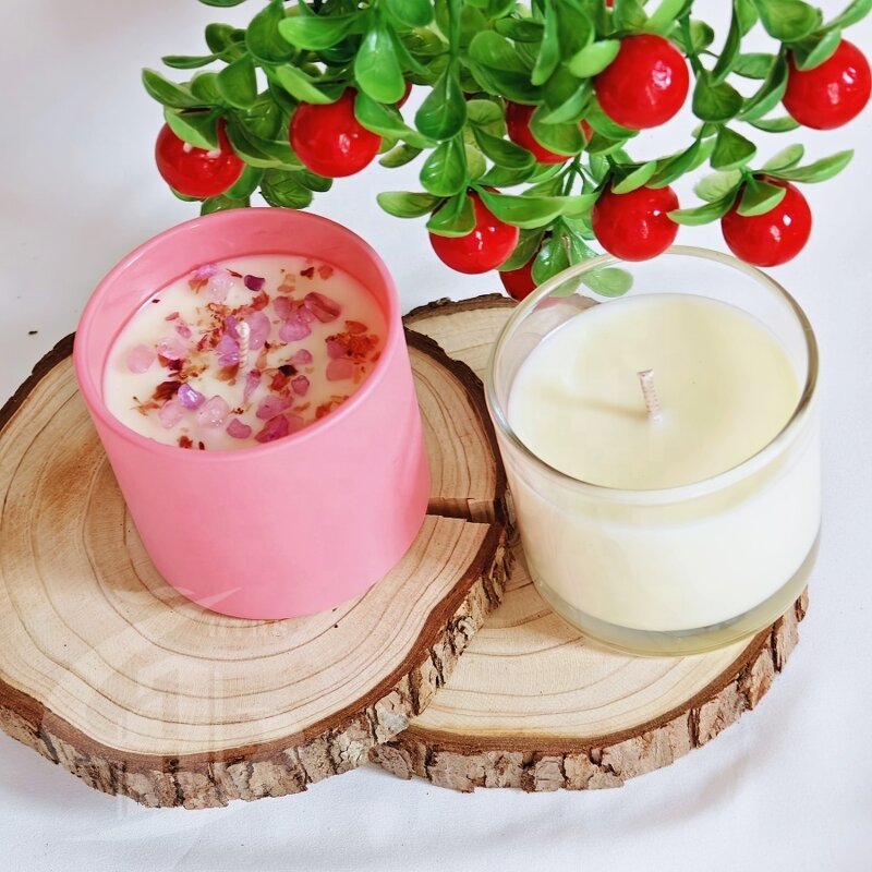 Soy Wax Candle Manufacturer - Custom Logo Pure Plant for Home Decoration Festival