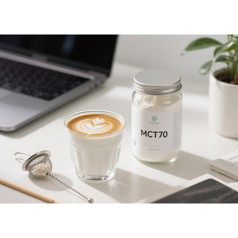 Palm Oil MCT Powder Manufacturer - 70% for Food Production Raw Materials