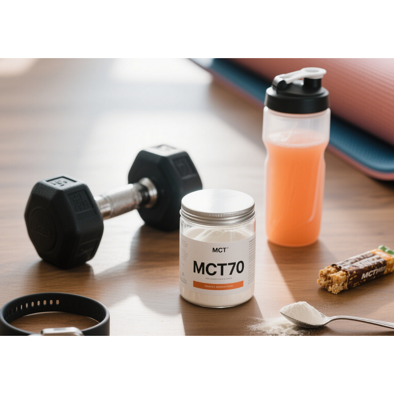 Sugar-free MCT Powder Manufacturer - Nutty Flavor Mellow Taste Packaged