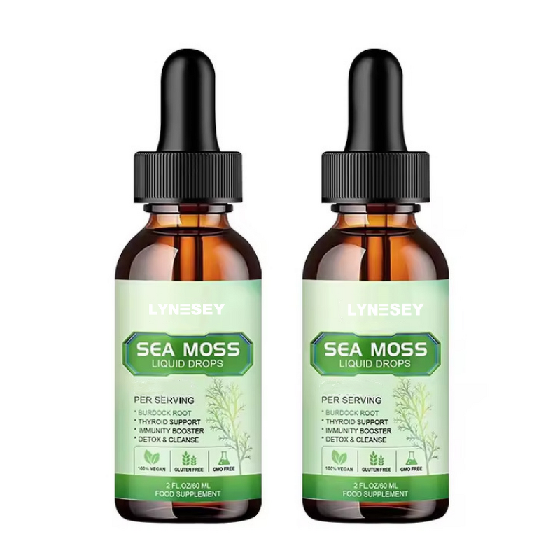 Irish Sea Moss Drops Supplier - Private Label with Black Seed Oil