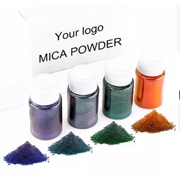 Mica Pigment Set Factory - 54 Colors for Candles Wax Melts Soap